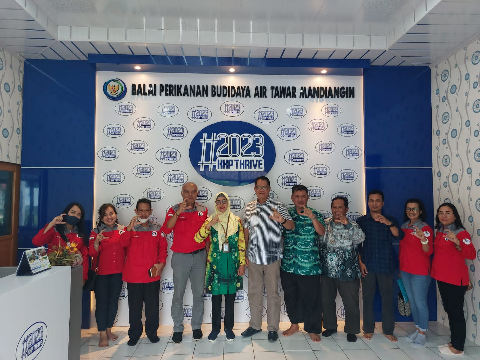 Dislutkan Prov. Kalteng Kunjungan ke UPT BPBAT Mandiangin