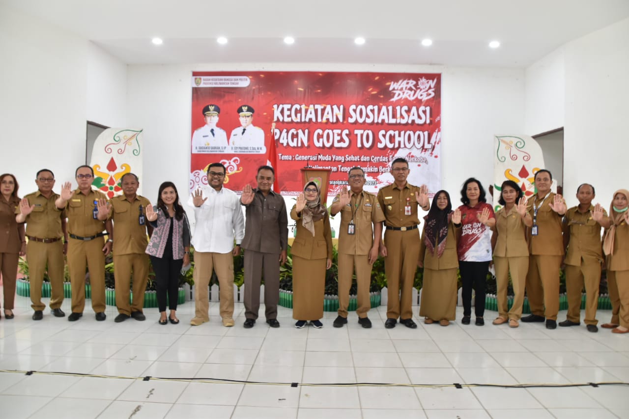 Asisten PemKesra Buka Sosialisasi Pencegahan dan Pemberantasan Penyalahgunaan dan Peredaran Gelap Narkotika (P4GN) Goes to School