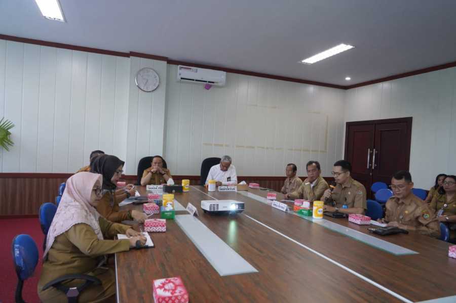 Sekda Nuryakin Hadiri Entry Meeting Asistensi Penerapan Manajemen Risiko Pembangunan Nasional Lintas Sektor pada Program Peningkatan Pajak Alat Berat