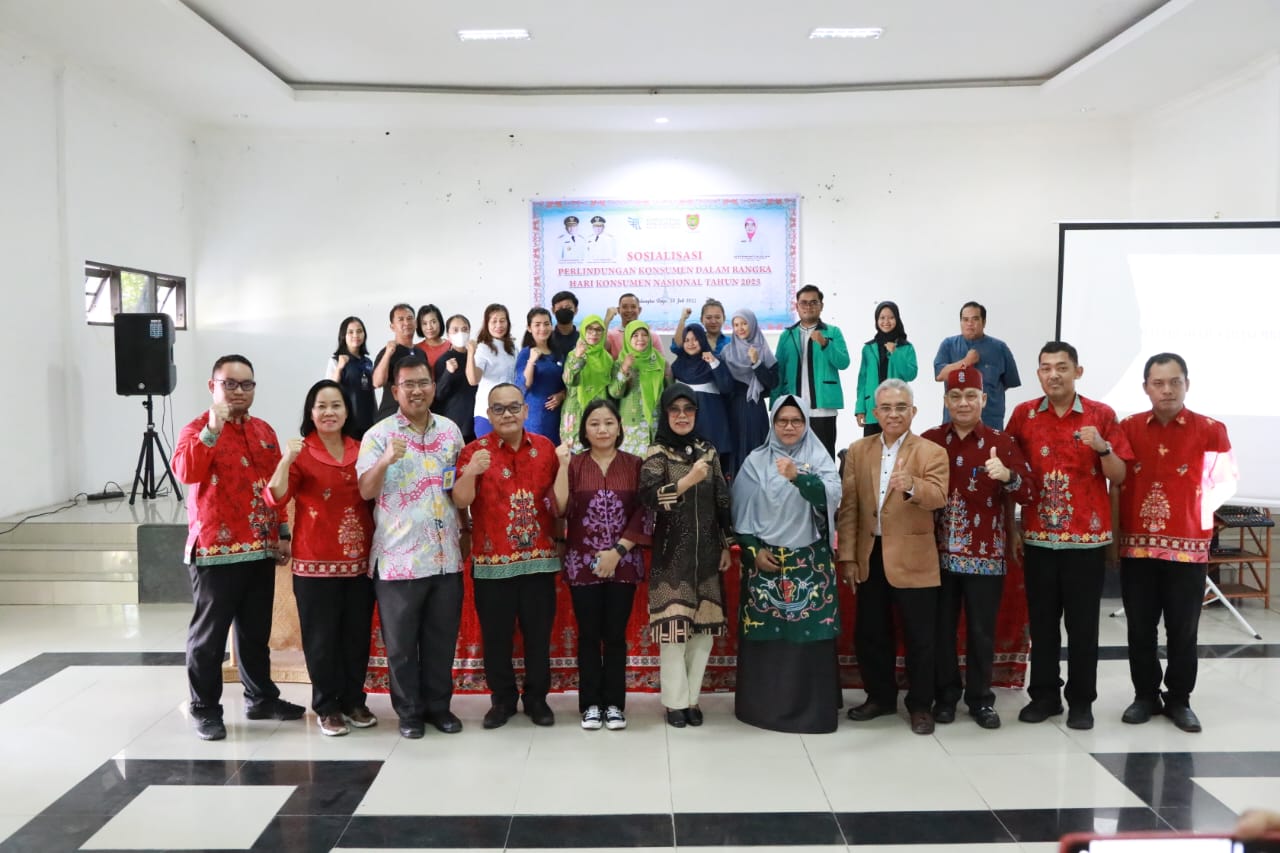 Kepala Bidang Perlindungan Konsumen Buka Sosialisasi Dalam Rangka Hari Konsumen Nasional Tahun 2023