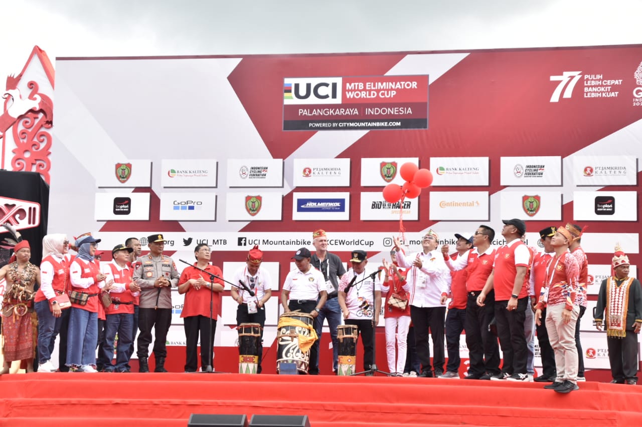 Gubernur Kalteng Sampaikan Suatu Kebanggaan Terpilih Sebagai Tuan Rumah UCI MTB Eliminator World Cup Seri ke-8