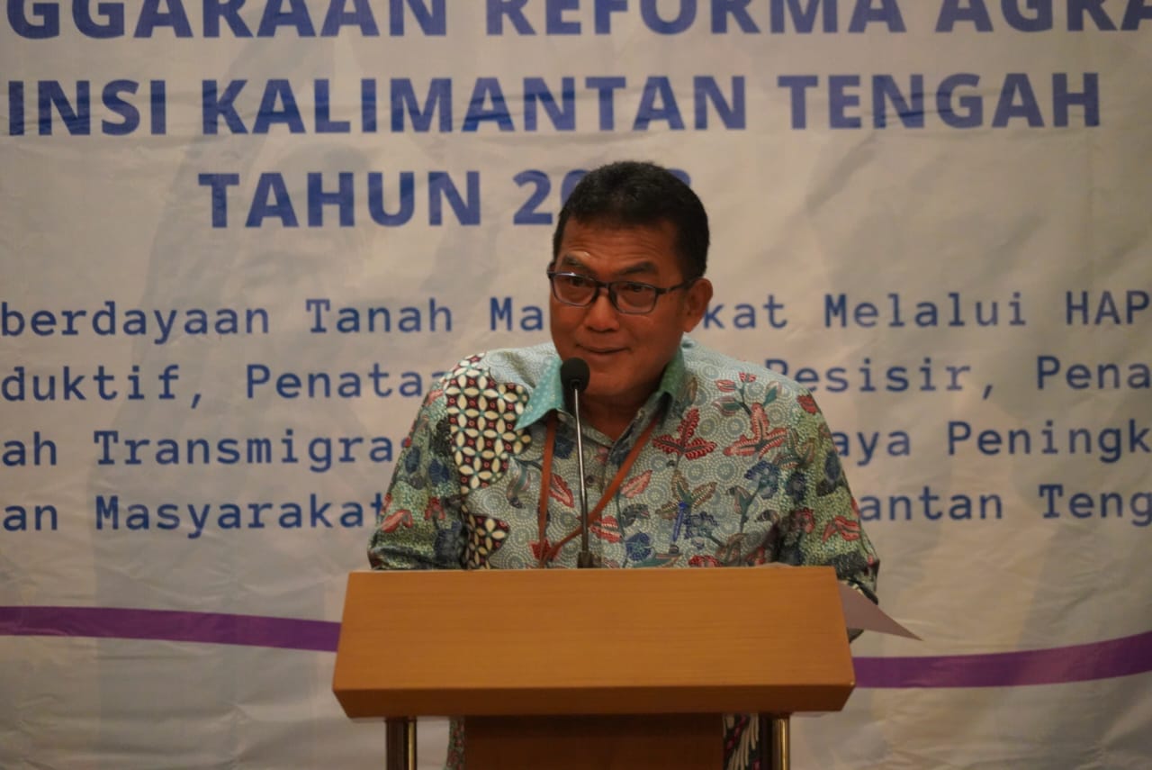 Sekda Prov. Kalteng Nuryakin Buka Rakor Penyelenggaraan Reformasi Agraria Prov. Kalteng