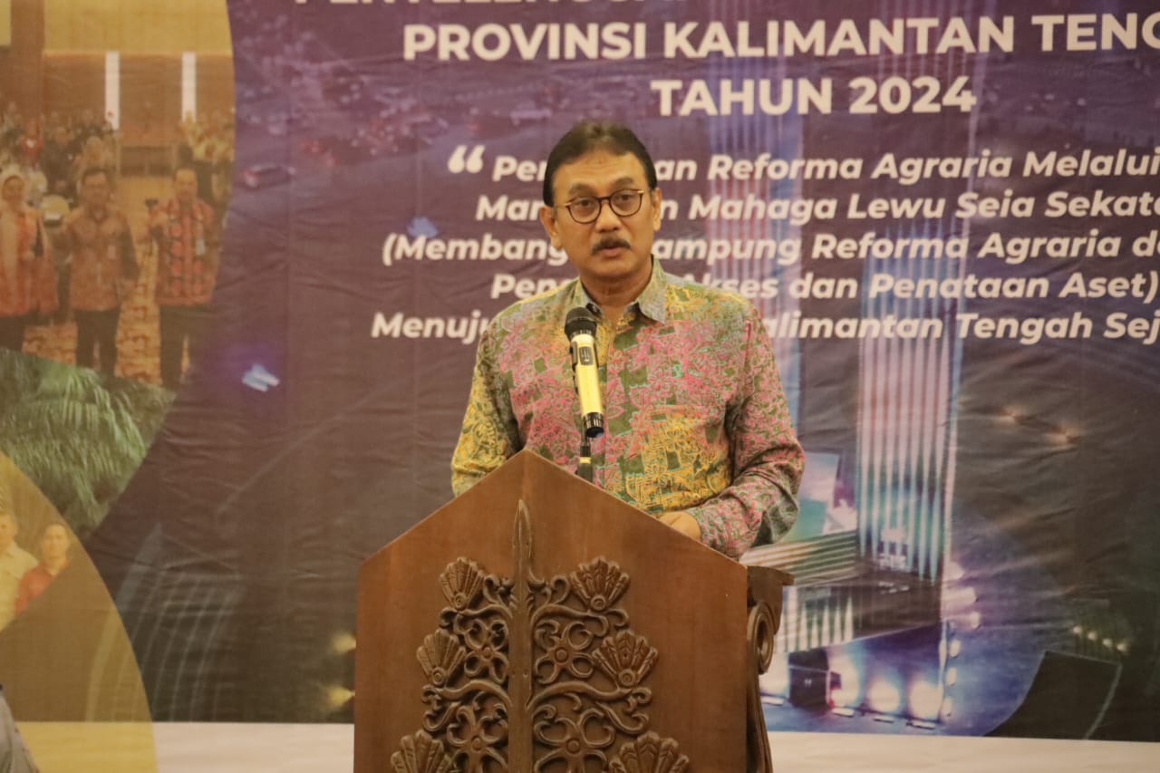 Plh. Asisten Pemkesra Maskur Hadiri  Rakor Penyelenggaraan Reforma Agraria