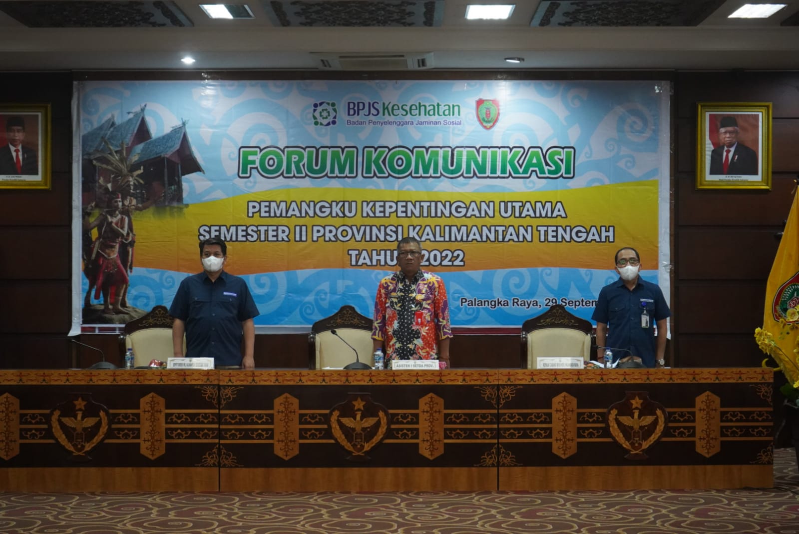 Pertemuan Forum Pemangku Kepentingan Utama Wilayah Prov. Kalteng Semester II Tahun 2022