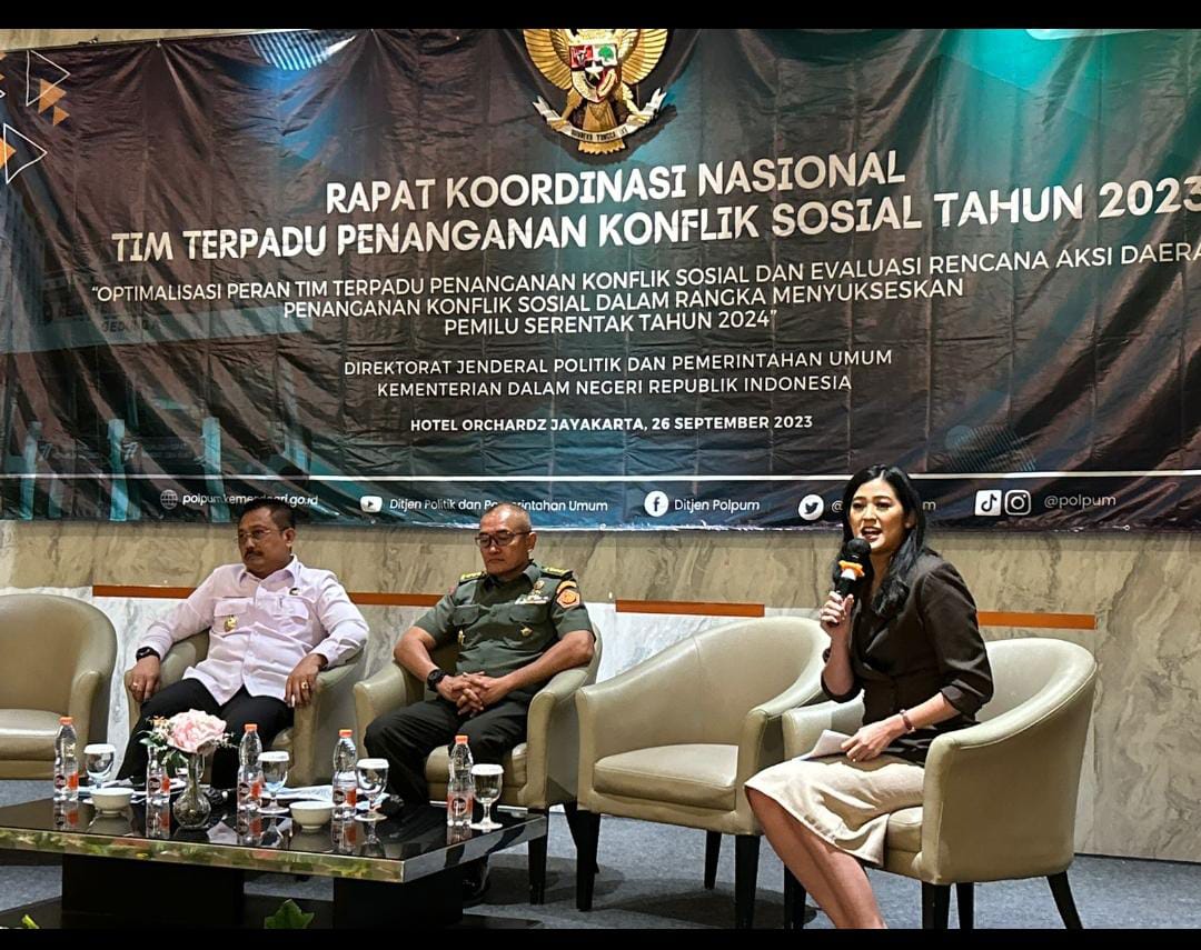 Badan Kesbangpol Prov. Kalteng Ikuti Rakor Nasional Tim Terpadu PKS Tahun 2023