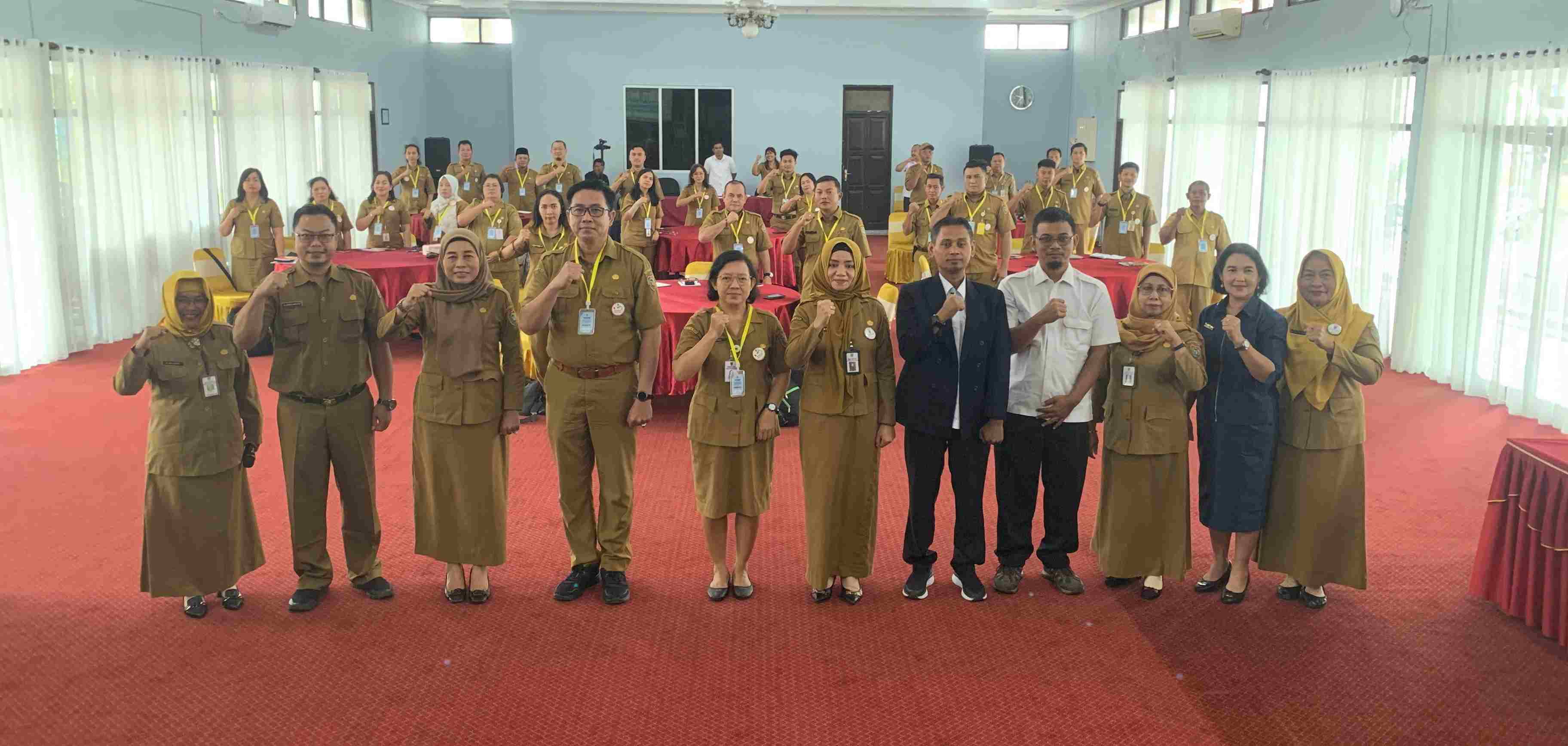 BPSDM dengan Balai Pendidikan dan Pelatihan Aparatur Kelautan dan Perikanan Gelar Pelatihan Pengembangan Teknologi Budidaya Perikanan