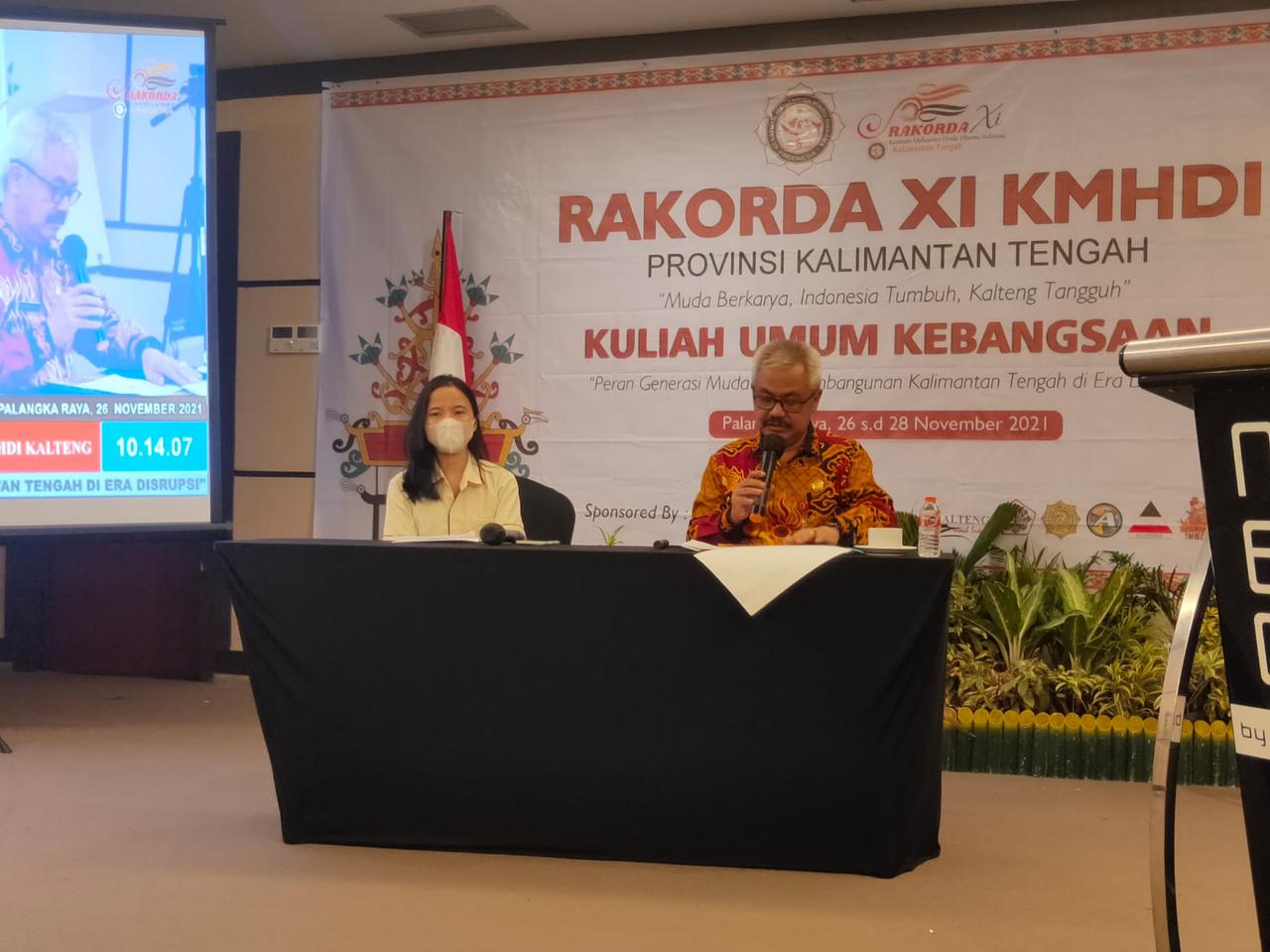 Rapat Koordinasi Daerah XI Kesatuan Mahasiswa Hindu Dharma Indonesia Dibuka Secara Resmi Oleh Staf Ahli Gubernur KSDM  