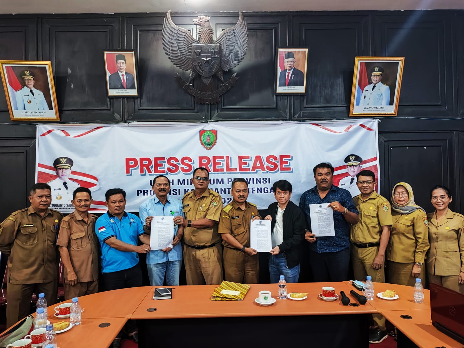 Penetapan Upah Minimum Provinsi (UMP) Kalteng Tahun 2023