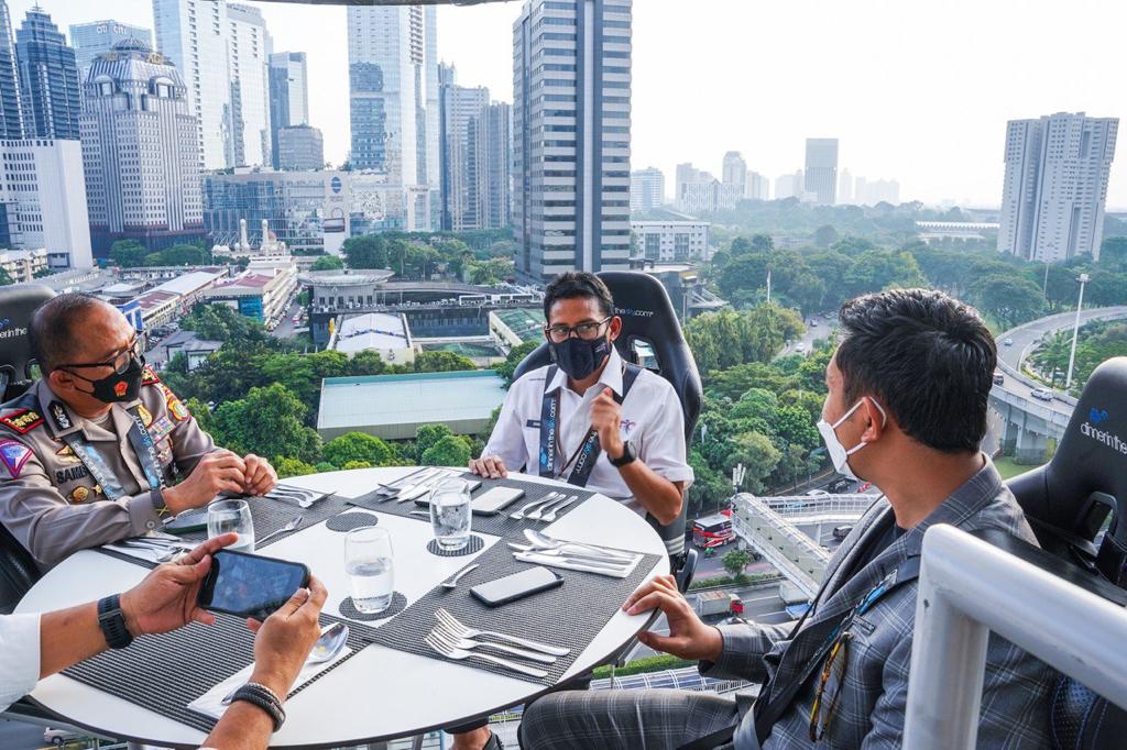 Sandiaga Uno apresiasi kehadiran Lounge In The Sky Indonesia