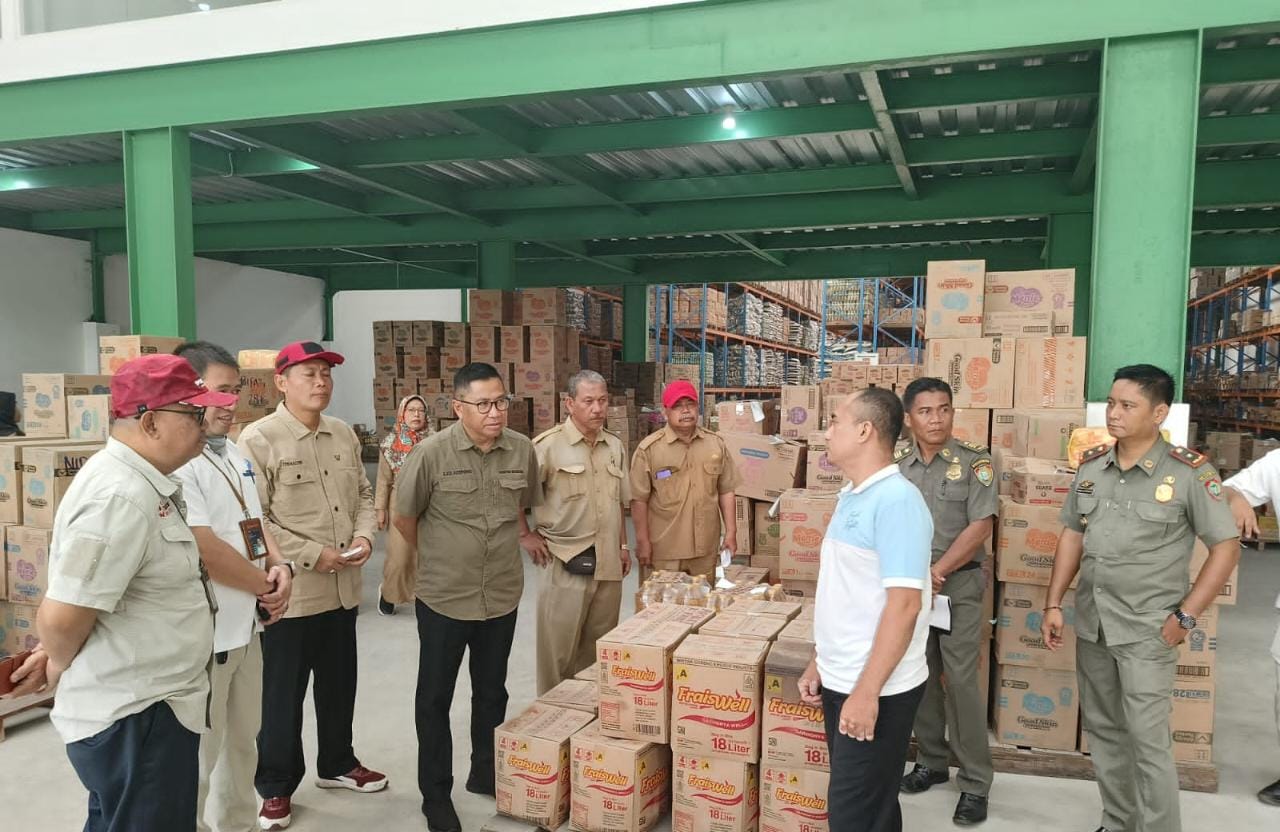 Satgas Pangan Bersama TPID Prov. Kalteng Laksanakan Peninjauan dan Pemantauan ke Pasar Kahayan dan Pasar Besar