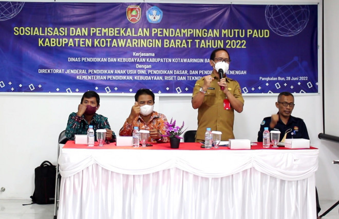 Sosialisasi Pembekalan Pendampingan Mutu Paud Di Kobar