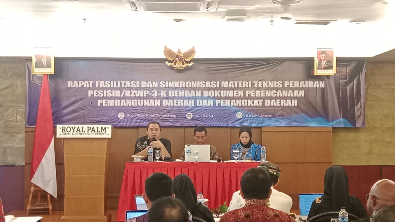 Dislutkan Prov. Kalteng Rapat Fasilitasi dan Sinkronisasi Materi Teknis Perairan Pesisir/Dokumen Final RZWP-3-K