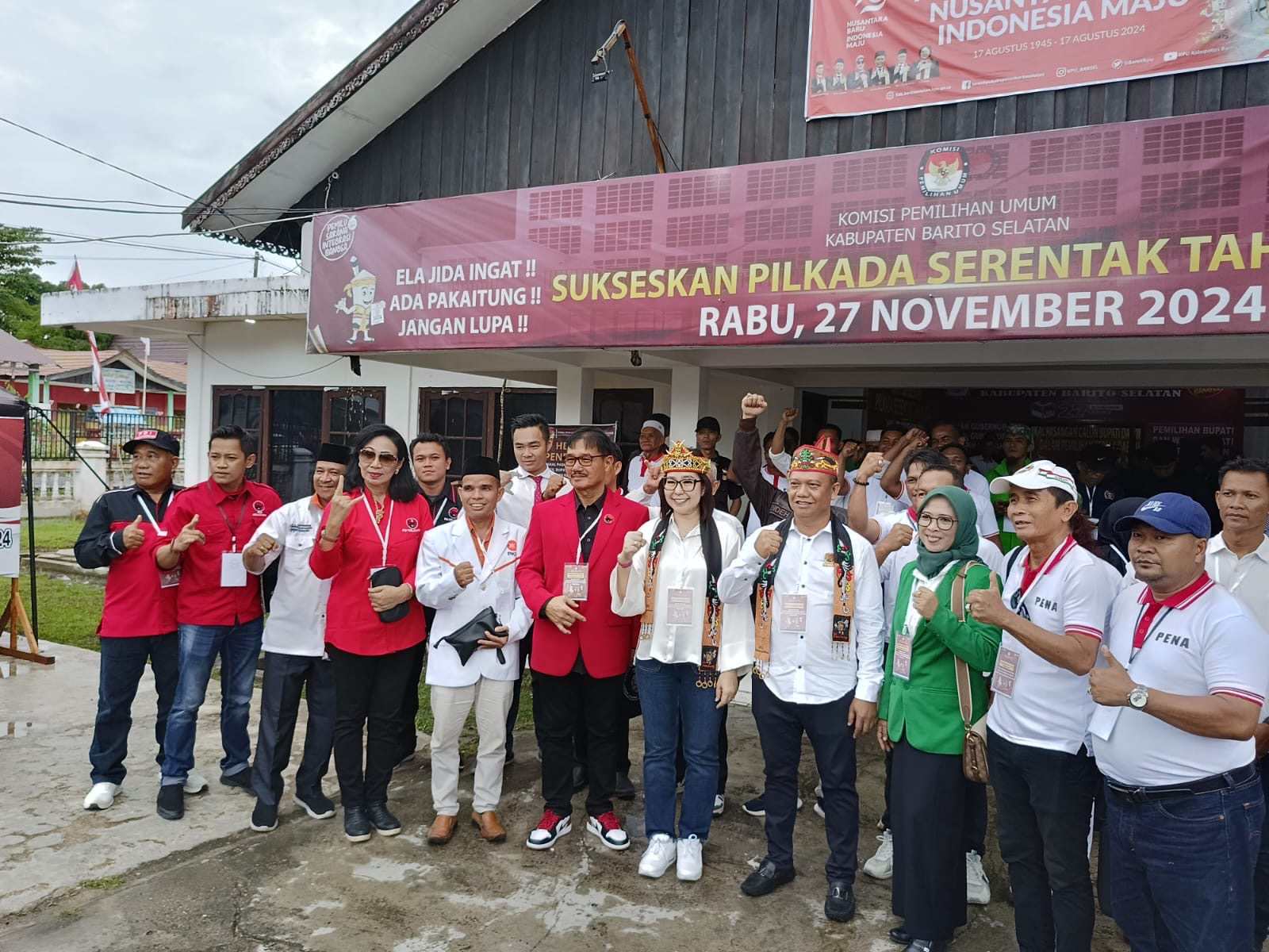 H. Pe'i-Ina Prayawati Bertekad Menangkan Pilkada Barito Selatan