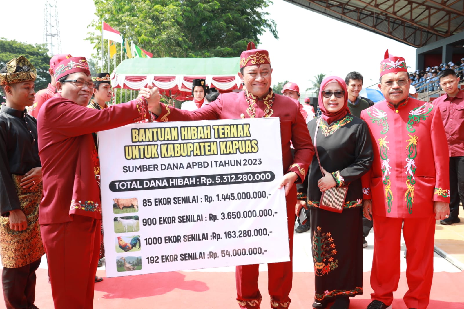 Wagub Edy Pratowo Pimpin Upacara Peringatan Hari Sumpah Pemuda ke-95 Tahun 2023