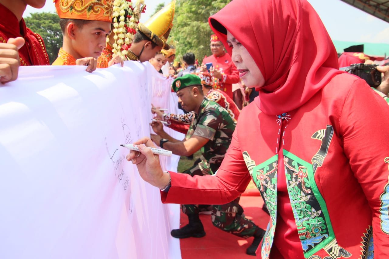 Kepala BKD Prov. Kalteng Hadiri Upacara Peringatan Hari Sumpah Pemuda ke-95