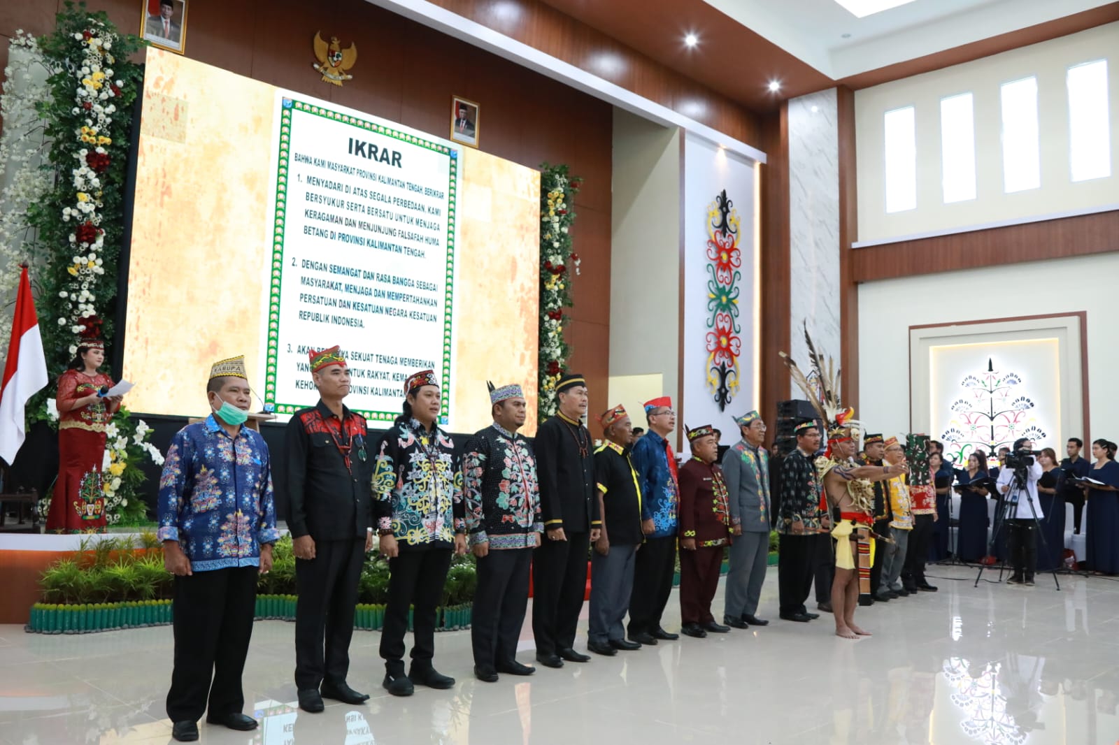 Gubernur Kalteng Sugianto Sabran Hadiri Kegiatan Hasupa Hasundau