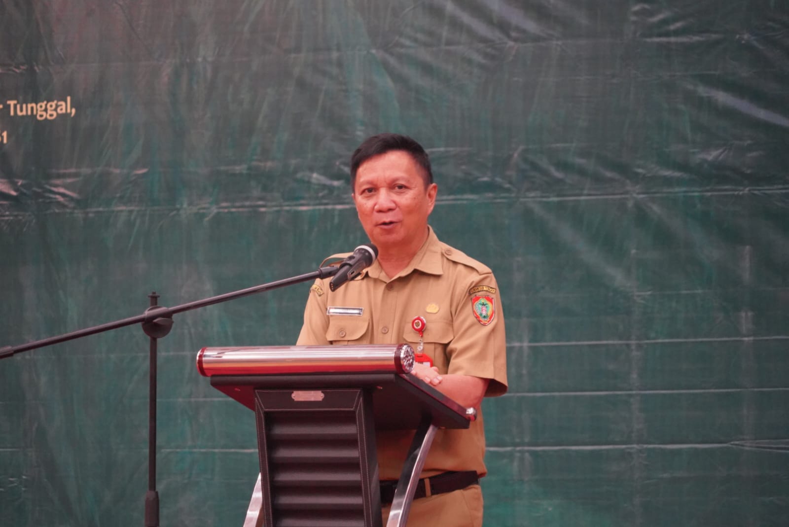 Sahli KSDM Suhaemi Berpesan Kepada Seluruh Peserta Agar Dapat Mengikuti Kegiatan Dengan Baik Terutama Terkait Pemetaan Lahan Geografis