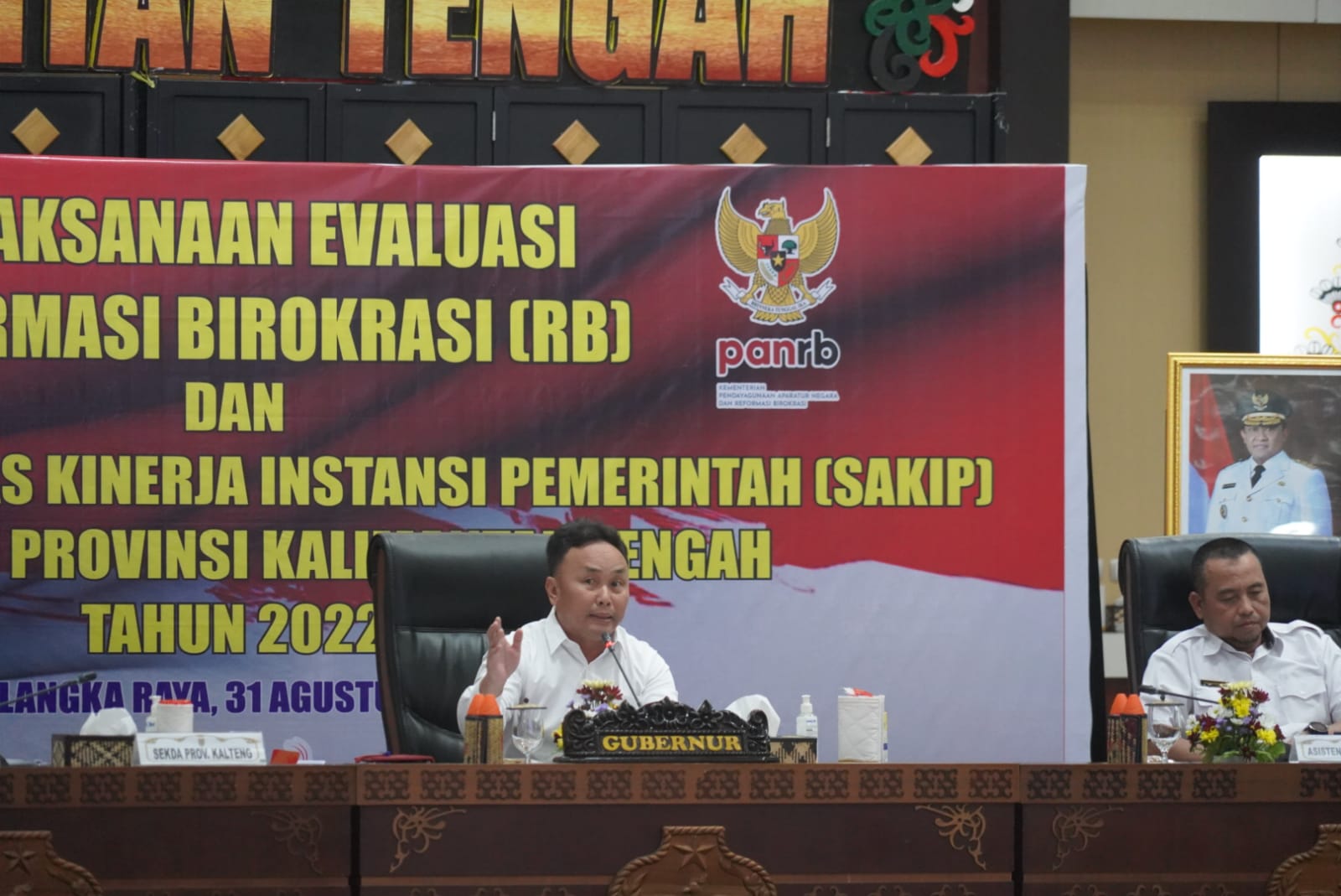 Pemprov. Kalteng Ikuti Tahapan Proses Evaluasi RB Dan SAKIP