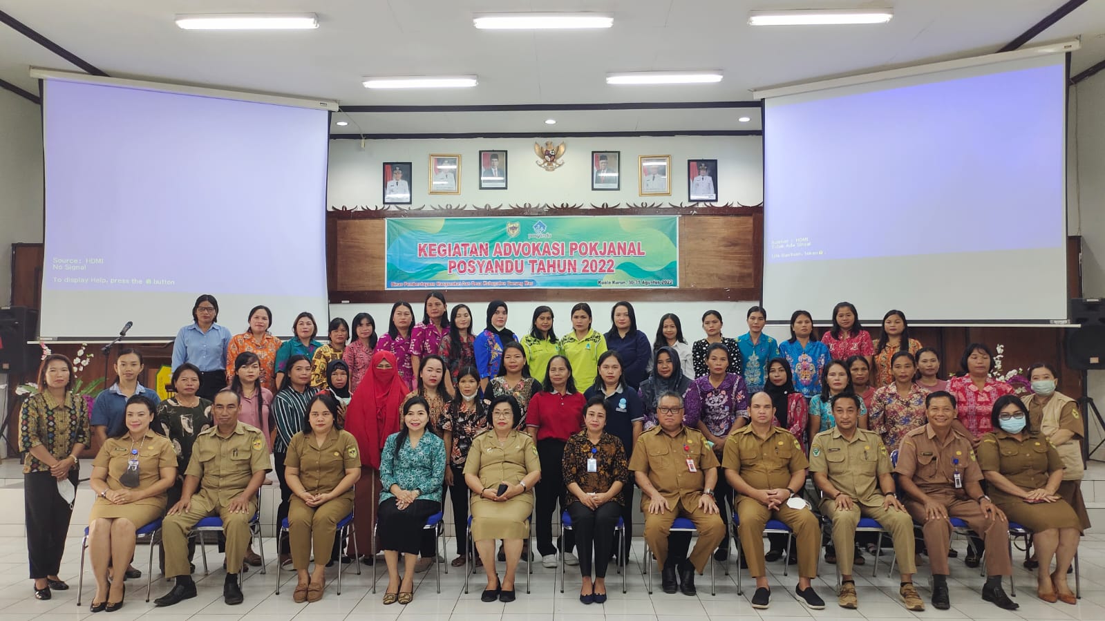 Wabup Gumas Buka Kegiatan Advokasi Pokjanal Posyandu Tahun 2022