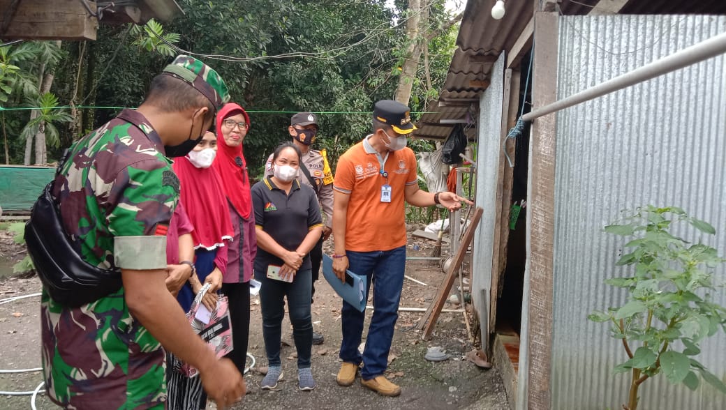 Giat Monitoring Ke Sejumlah Titik Sampel SSGI Di Desa Warga Mulya