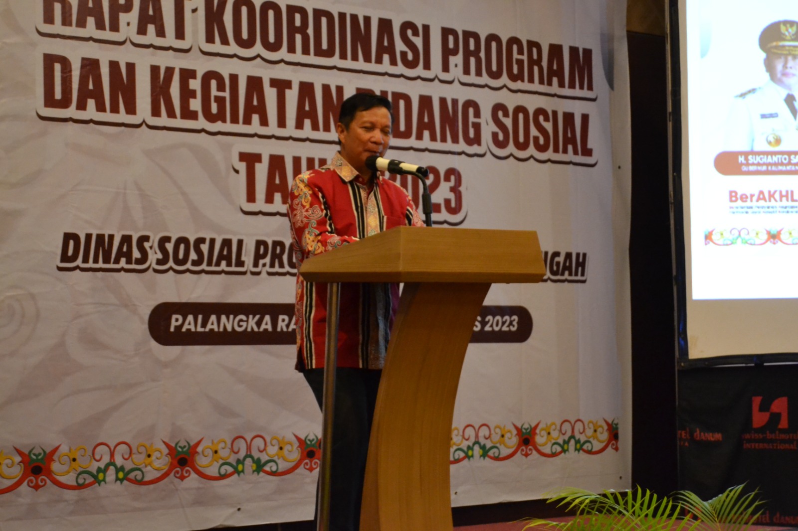 Dinas Sosial Prov. Kalteng Selenggarakan Rakor Program dan Kegiatan Bidang Sosial Tahun 2023