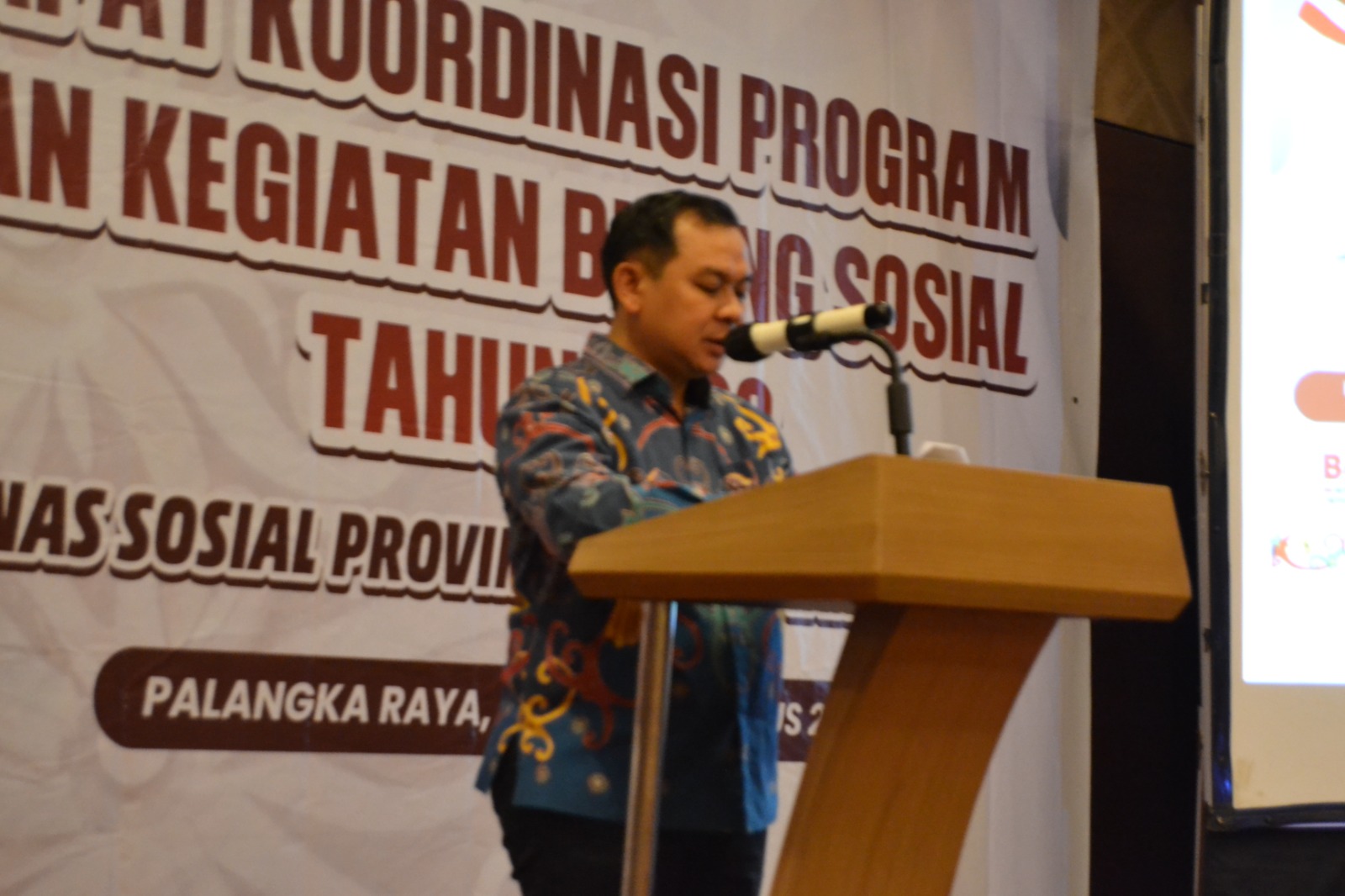 Dinas Sosial Prov. Kalteng Selenggarakan Rakor Program dan Kegiatan Bidang Sosial Tahun 2023