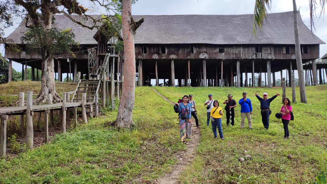 Kepala Dinas Kebudayaan dan Pariwisata Prov. Kalteng Tugaskan Tim Untuk Lakukan Validasi Data dan Verifikasi Lapangan di lokasi Betang Antang Kalang