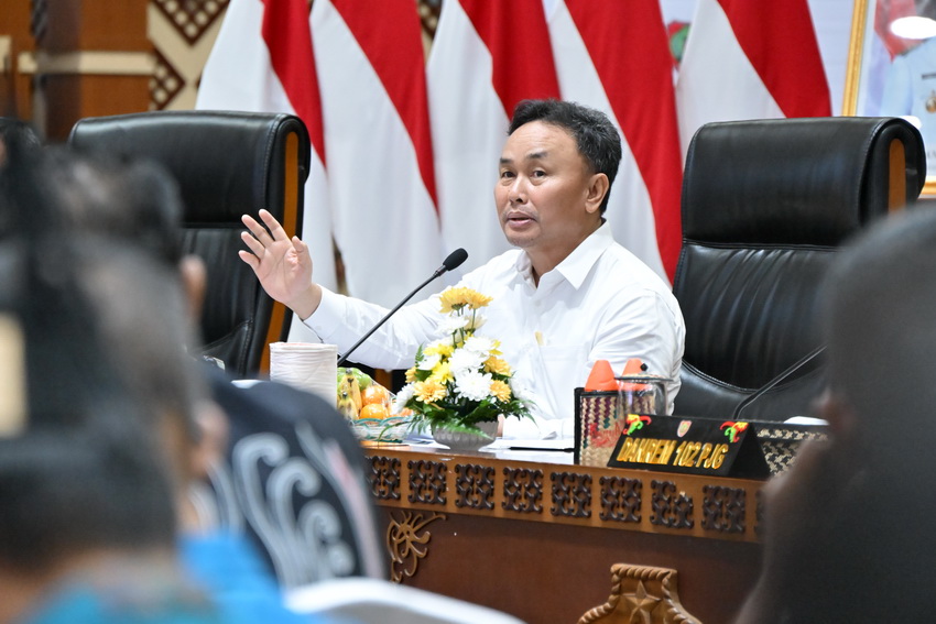 Kepala Bappedalitbang Leonard S. Ampung : Pemprov Kalteng Komitmen dan Beri Dukungan Penuh Implementasi Program Cetak Sawah Rakyat