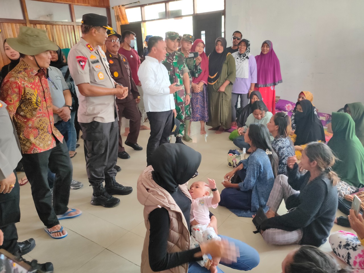 Gubernur Sugianto Sabran Tinjau Secara Langsung Posko Terpadu Penanganan Banjir