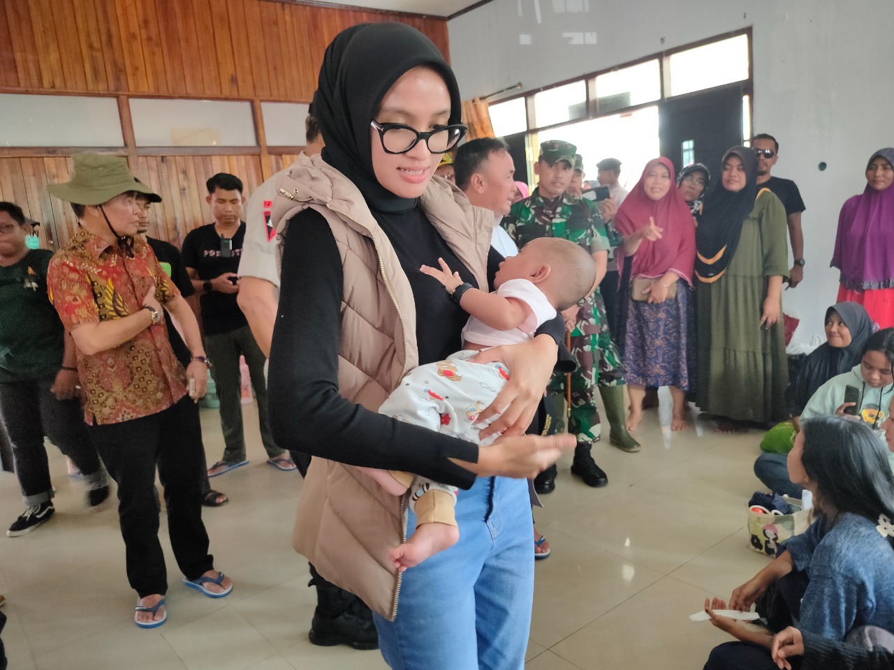 Gubernur Sugianto Sabran Tinjau Secara Langsung Posko Terpadu Penanganan Banjir