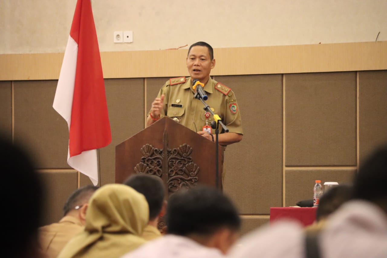 Sahli Yuas Elko Buka Rakor dan Sinkronisasi Bidang Kawasan Permukiman se-Kalteng