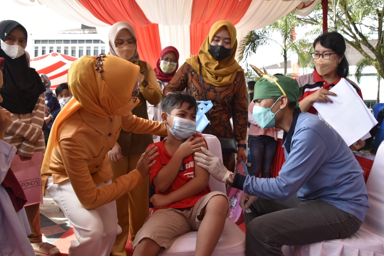 Pemerintah Provinsi Kalteng Gelar Vaksinasi Anak Usia 6-11 Tahun Di Wilayah Kota Palangka Raya