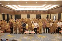 Kadis PMD Prov. Kalteng Hadiri Pembukaan Rakorda Pusat dan Daerah Koperasi Desa Merah Putih Kalteng